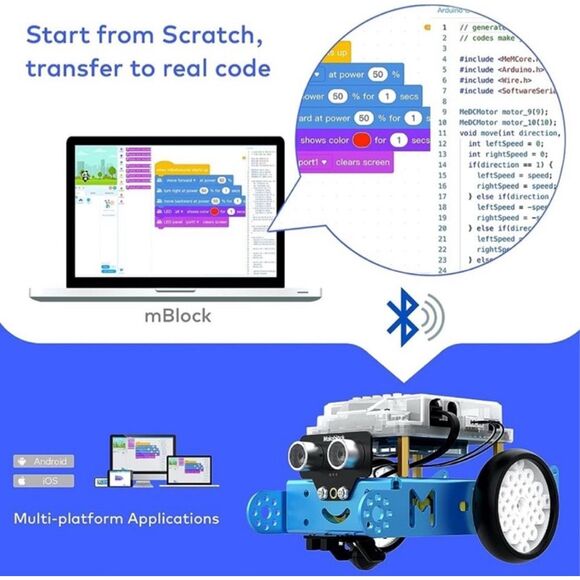 New in Box! Makeblock mBot: Kid’s First Robot Kit for DIY and STEM Learning - Picture 8 of 8